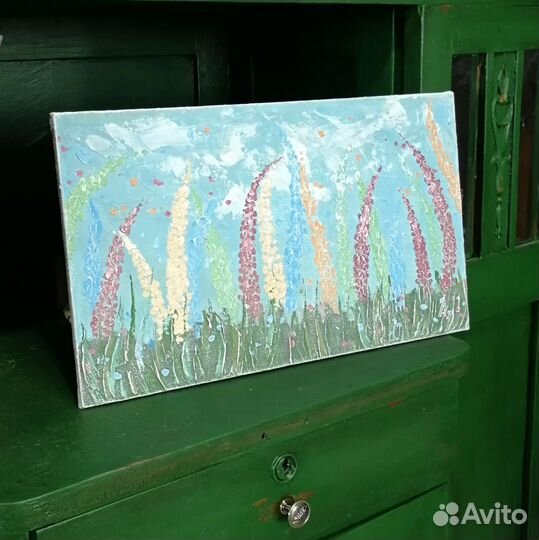 Картина интерьерная рельефная