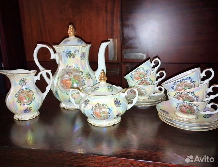 Кофейный сервиз гдр Мадонна