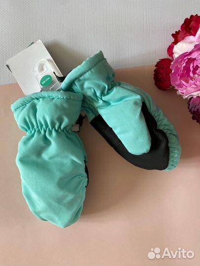 Новые варежки-краги C&A д/д 98-104 и 110-116