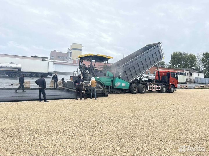 Аренда асфальтоукладчика