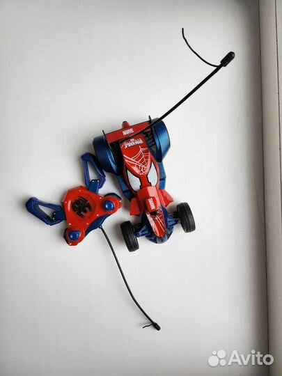 Человек паук.Машинка на пультеуправления