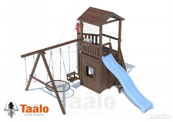 Серия В3 модель 4, детская игровая - площадка