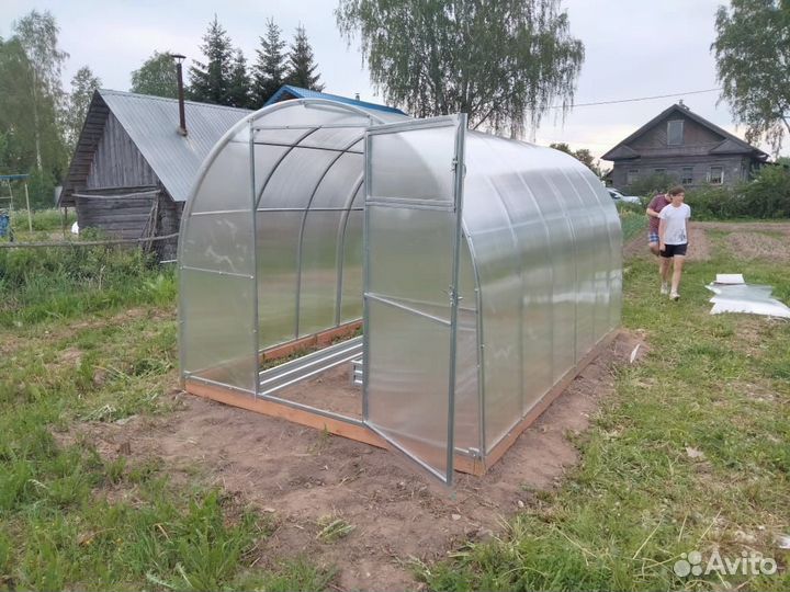 Теплица арочная