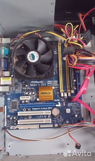 Компьютер AMD Athlon II X2 215, DDR3 1Гб,HDD 250Гб