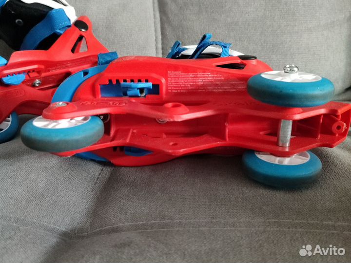 Ролики раздвижные для начинающих р.28-30 до 20кг