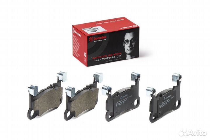 Колодки тормозные задние Porsche