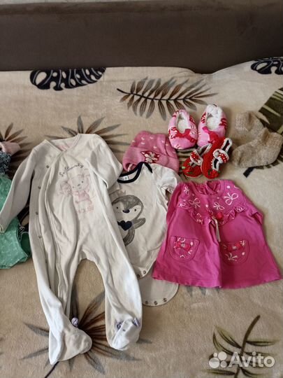 Вещи на девочку пакетом 68 74