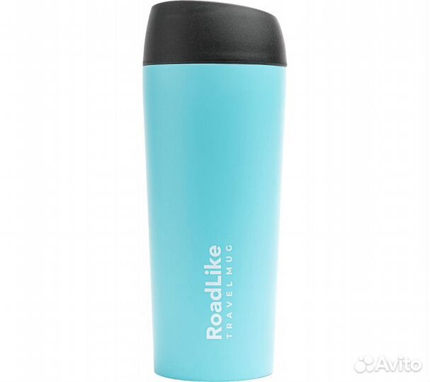 Термокружка RoadLike Travel Mug 450мл, голубой
