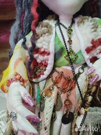 Баба яга кукла ручной работы