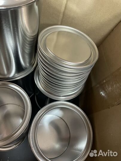 Жестяная банка 1 литр