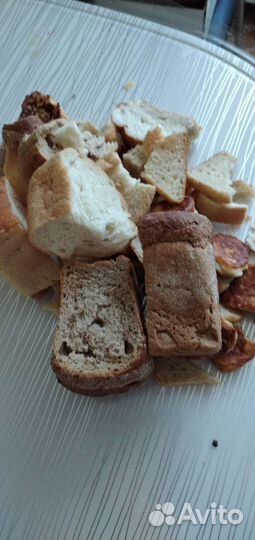 Сухари хлебные для животных