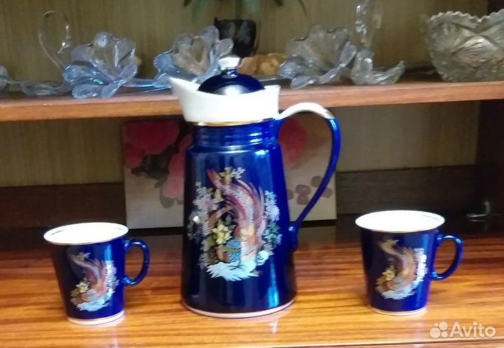 Фарфоровый набор Райская птица СССР