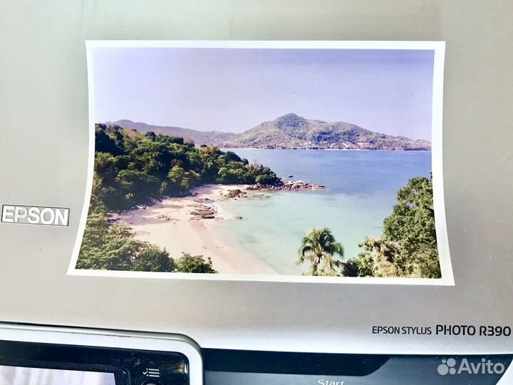 Epson Stylus Photo R390, пзк и чернила