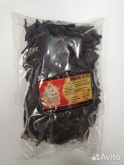 Конина джерки вяленое мясо 500 гр