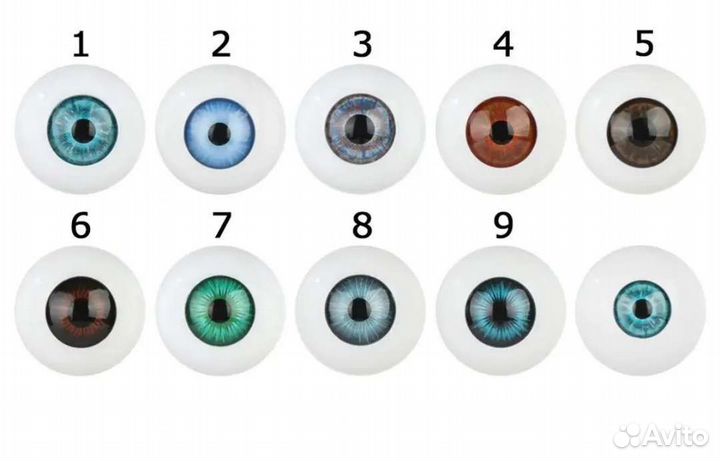 Глаза для кукл