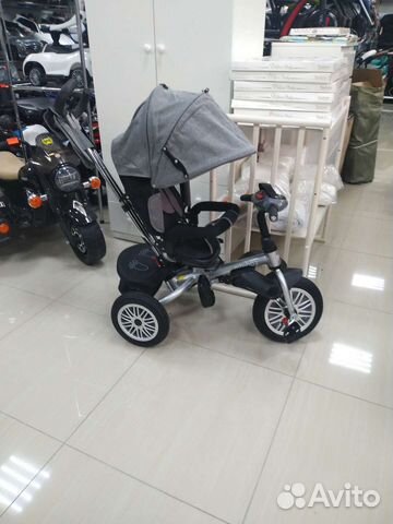 Велосипед детский с родительской ручкой