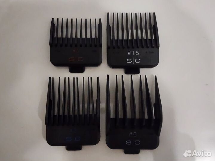 Насадки новые для gamma, wahl, jrl, babyliss и др