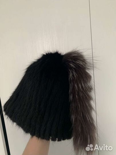 Шапка норковая