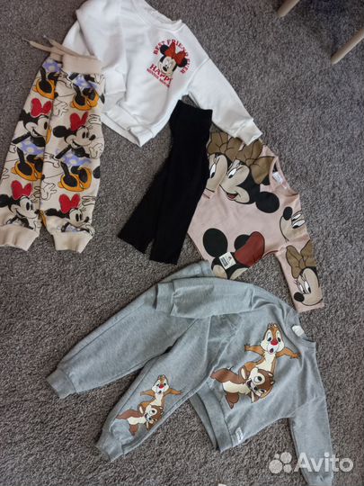 Вещи пакетом для девочки 92