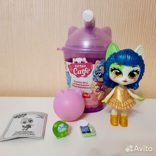 Кукла кошечка Kitten Catfe Purrista