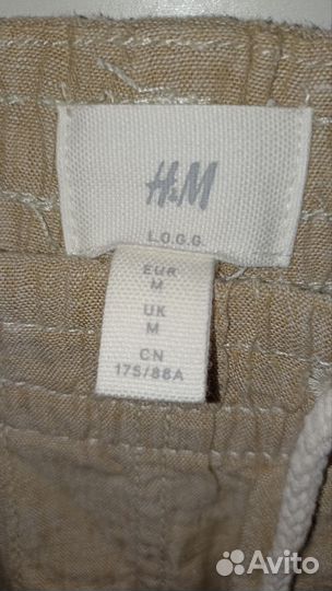 Шорты H&M m лён