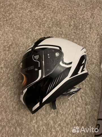 Мотошлем Airoh valor marshall white gloss