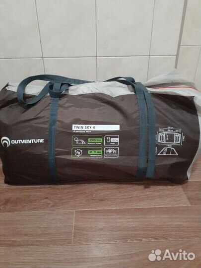 Палатка outventure twin sky 4