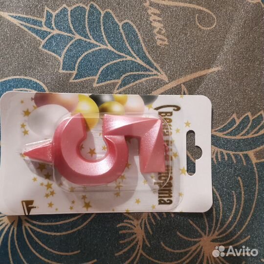 Свеча для торта новая