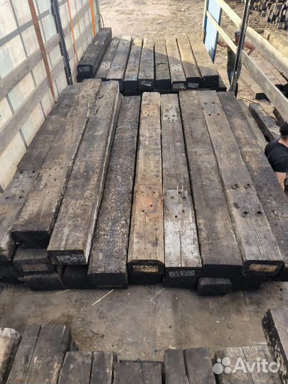 Шпалы деревянные бу оптом