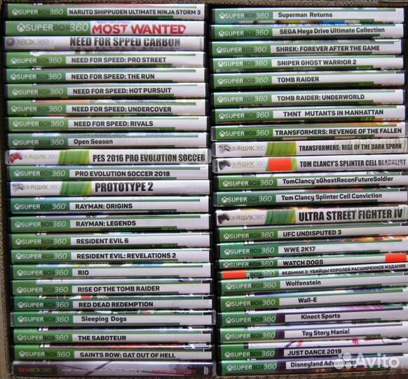 Игры на Xbox 360 (LT3.0, LT2.0, Freeboot) новые