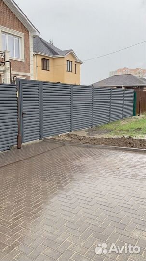 Забор Жалюзи /Металлический забор Жалюзи / Ранчо