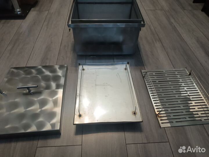 Коптильня из нержавейки 2 мм