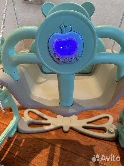 Детский игровой комплекс горка, качель в идеале