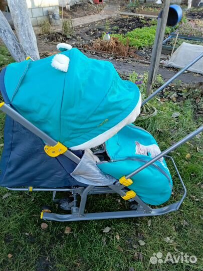 Коляска санки