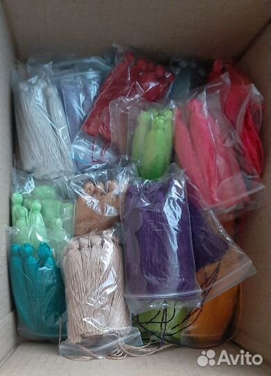 Кисточки для творчества и рукоделия 8см