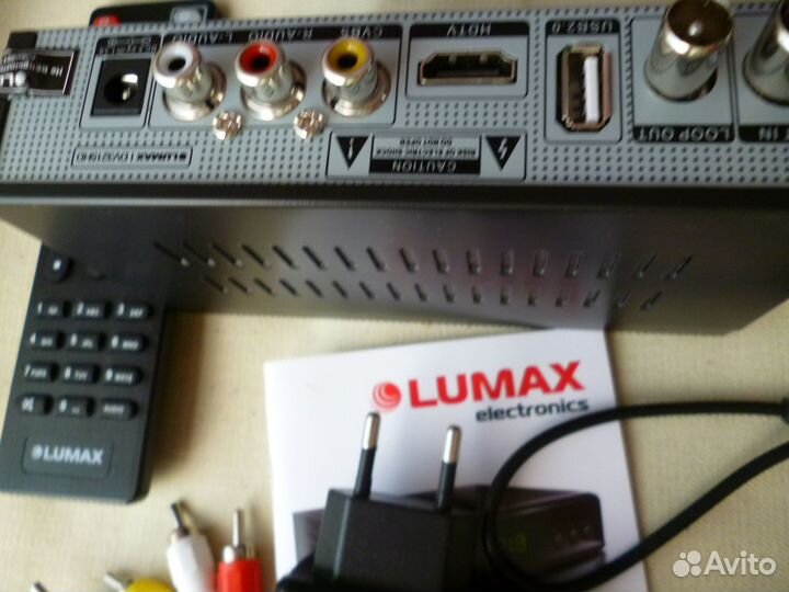 Цифровая тв приставка lumax 2120