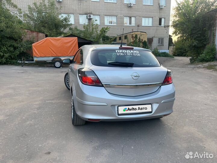 Opel Astra GTC 1.8 AT, 2007, 178 000 км