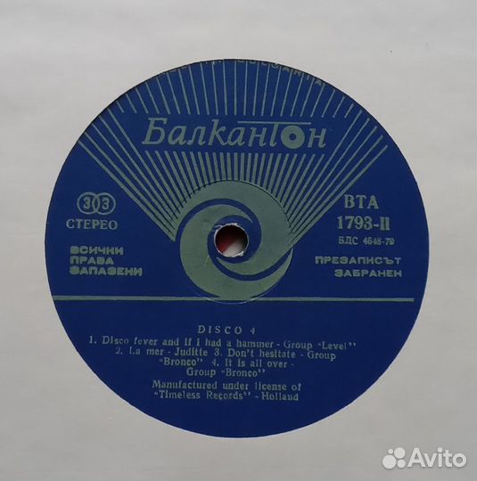 Виниловая пластинка сборник 