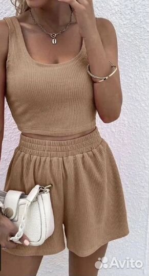 Летний костюм шортами двойка