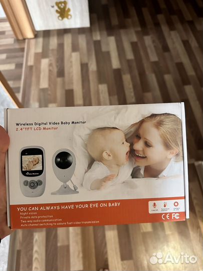 Радионяня беспроводная, с ночным видением