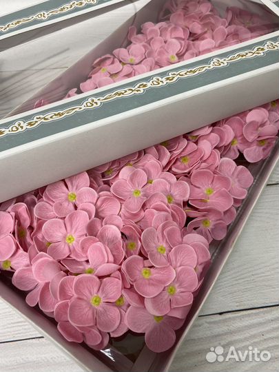 Гортензия из мыла