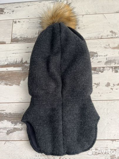 Шапка-шлем Bjorka шерсть зима