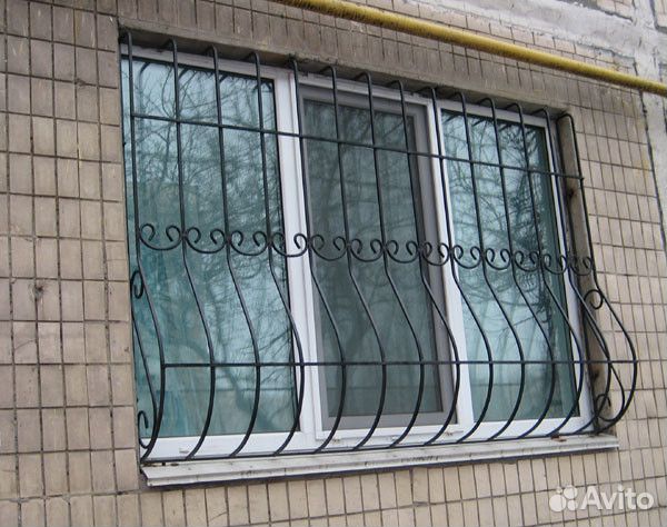 Решетки на окна объёмные N 737