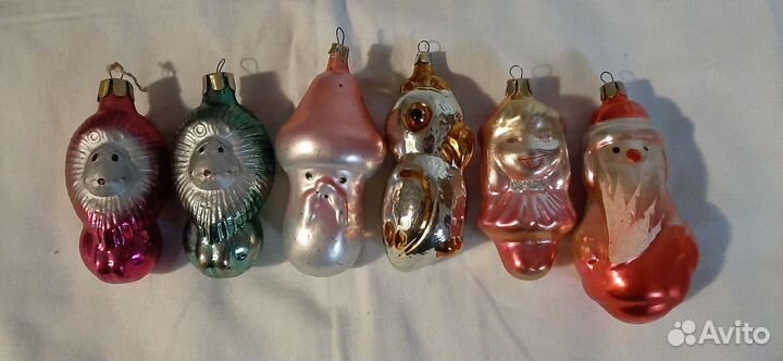 Елочные игрушки СССР