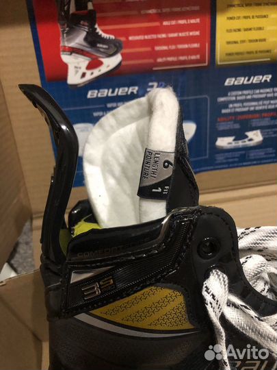 Коньки bauer 3s pro 6 fit 1