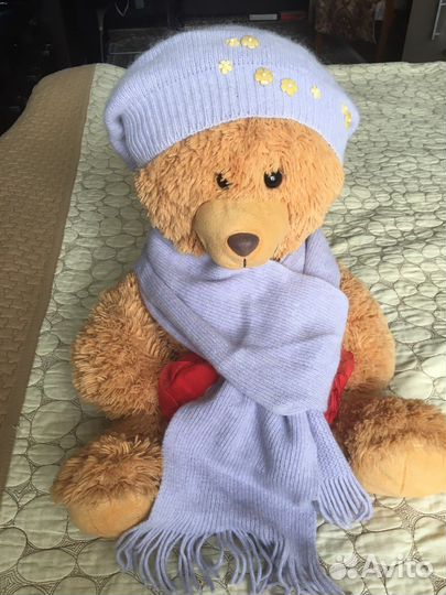 Комплект берет и шарф