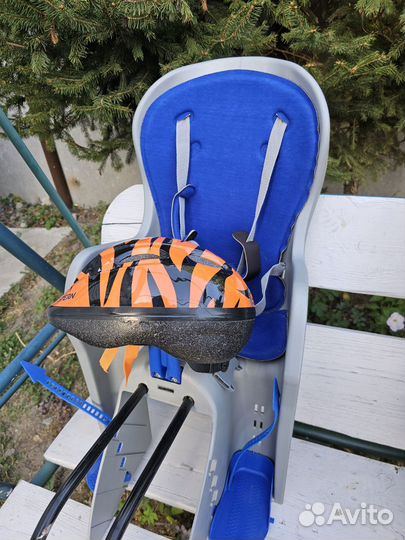 Детское велокресло заднее