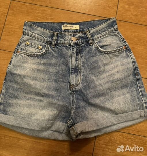 Шорты джинсовые