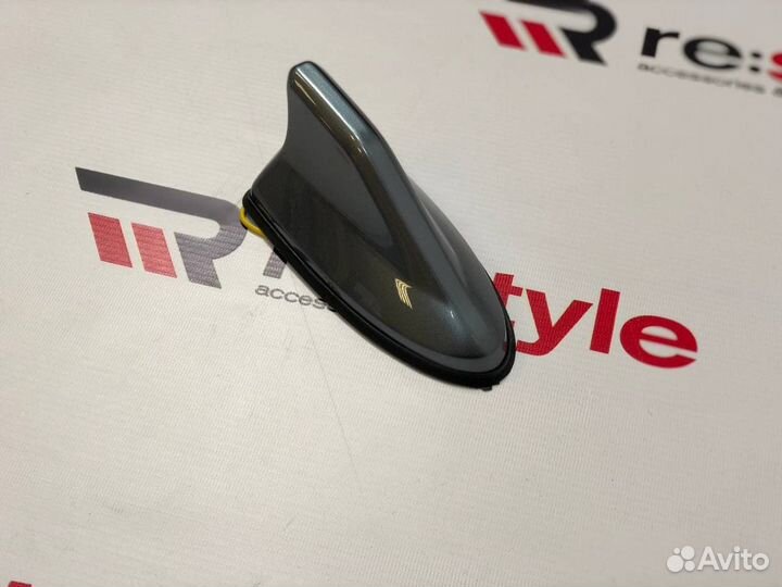 Антенна плавник Темный метал