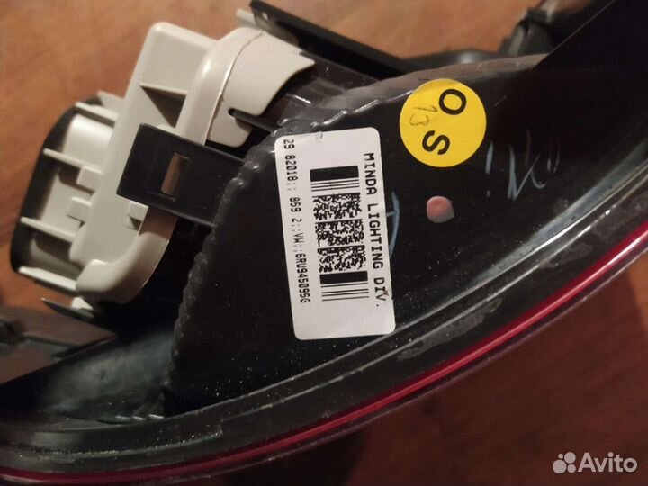 Фонарь левая Фольксваген поло 10-15 до рест